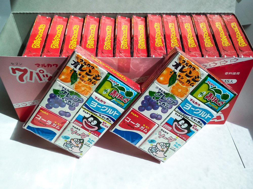 ЖЕВАТЕЛЬНАЯ РЕЗИНКА «MARUKAWA» 36,6 г
АССОРТИ из 7 вкусов
15 miniблоков по 7 уп. ЖЕВАТЕЛЬНАЯ РЕЗИНКА «MARUKAWA» 36,6 г
АССОРТИ из 7 вкусов
15 miniблоков по 7 уп.